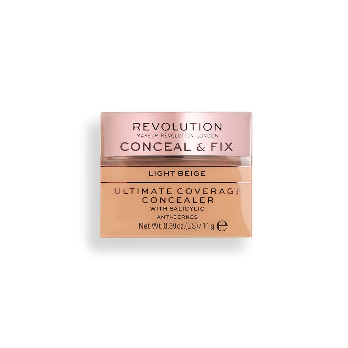 Conceal & Fix Ultimate Coverage Concealer - Light Beige