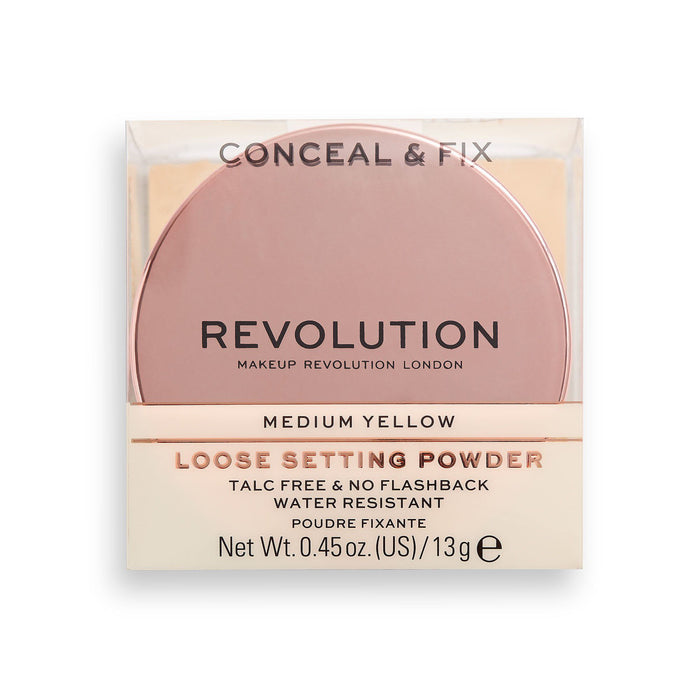 Polvo fijador Conceal &amp; Fix Revolution amarillo medio