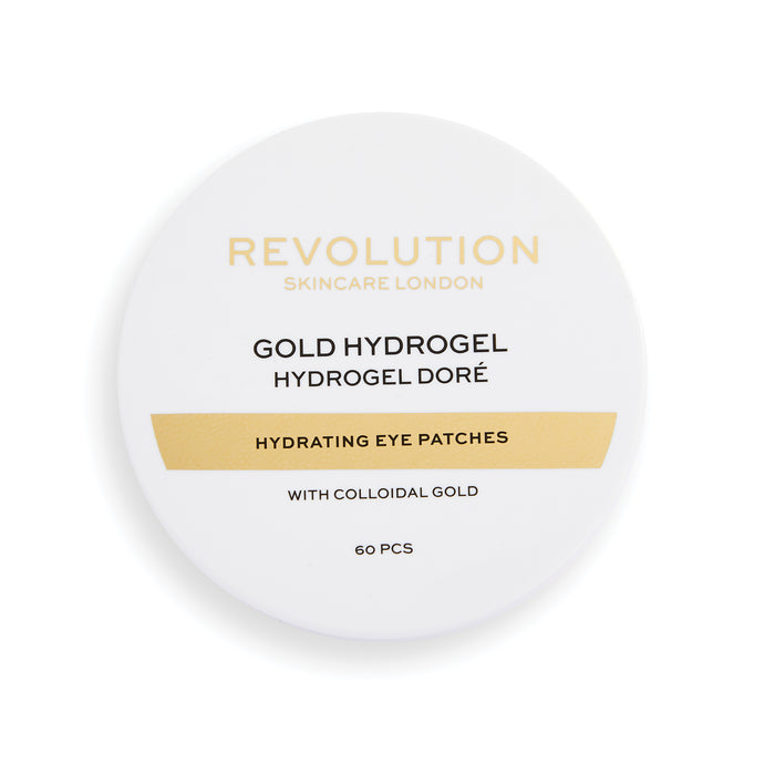 Gold Hydrogel Hydrating Eye Patches with Colloidal Gold