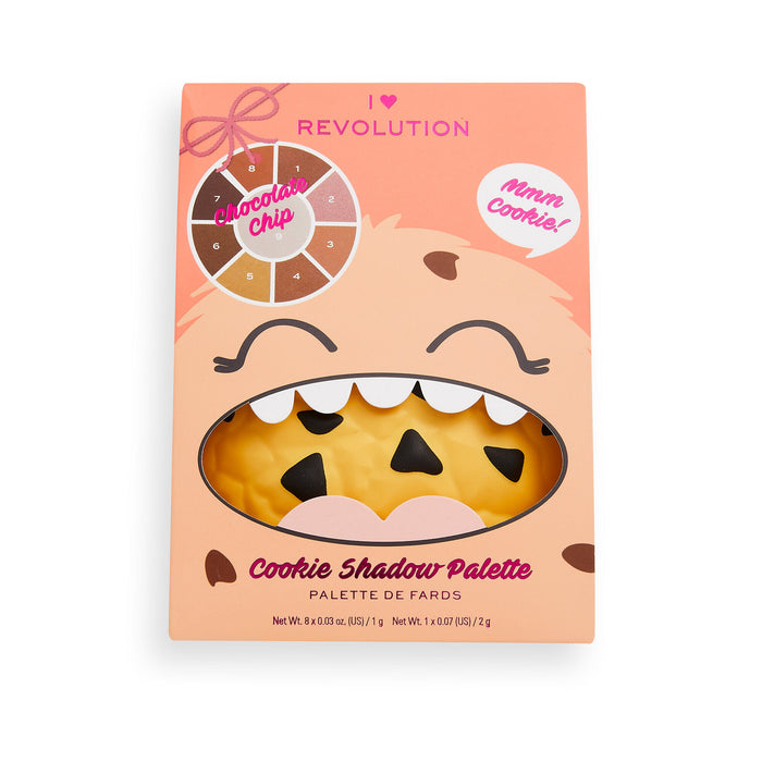 Paleta de galletas con chispas de chocolate de I Heart Revolution