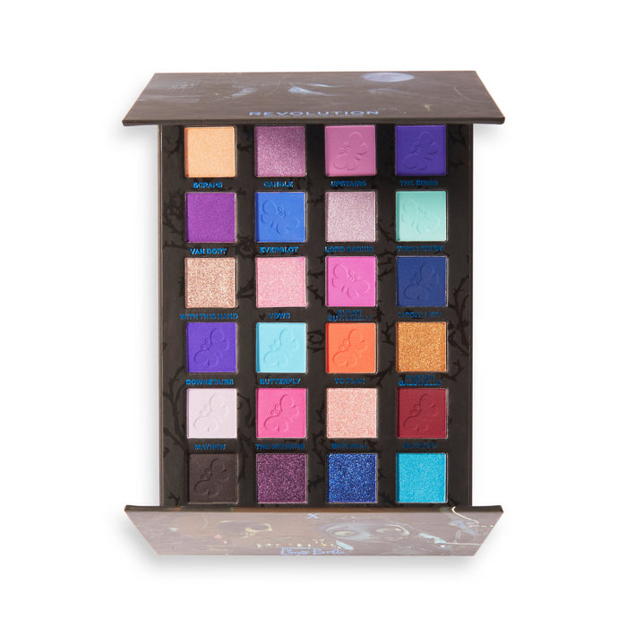 Corpse Bride X Revolution Upstairs Downstairs Shadow Palette