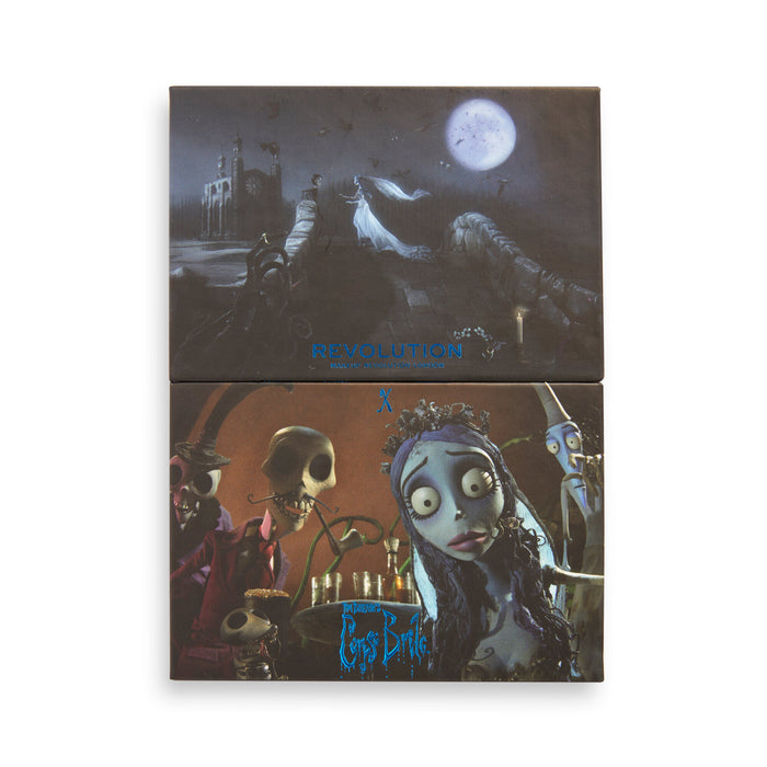 Corpse Bride X Revolution Upstairs Downstairs Shadow Palette