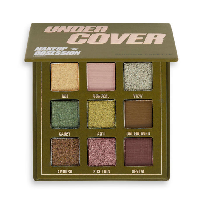 Paleta de sombras Under Cover de Makeup Obsession