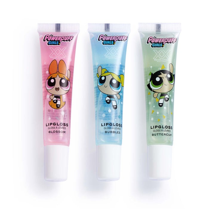 REVXX X Powerpuff Girls Lip Gloss Trio