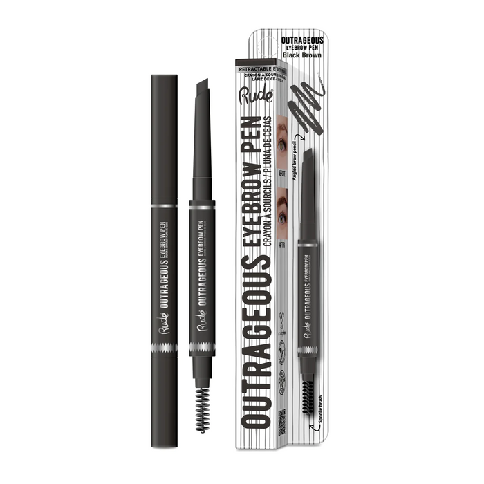 Stylo à sourcils Outrageous - Noir Marron