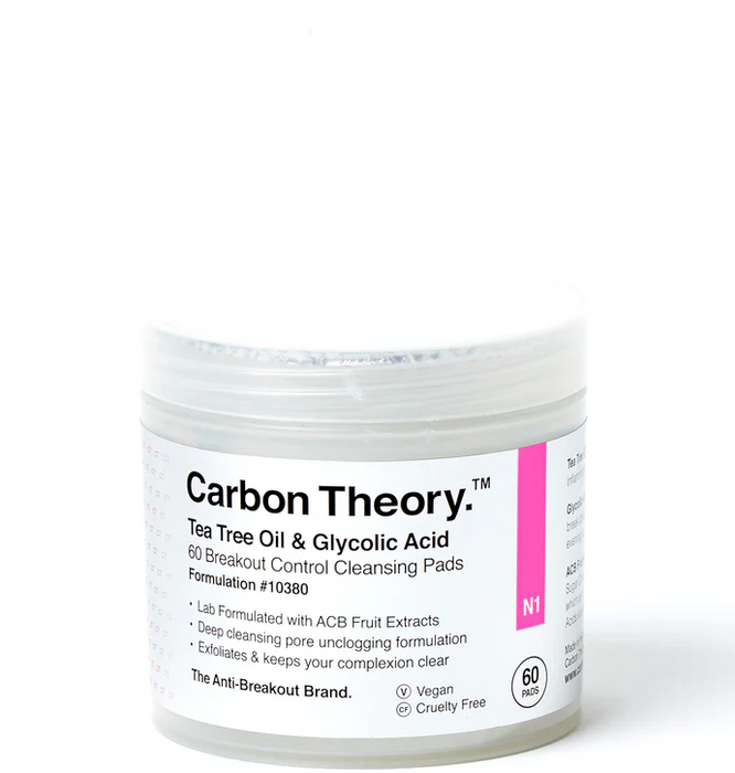CT Tea Tree Oil & Glycolic Acid - 60 tampons nettoyants anti-crises