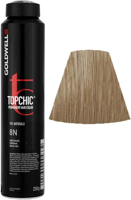 Topchic 8N Light Blonde Permanent Hair Colour