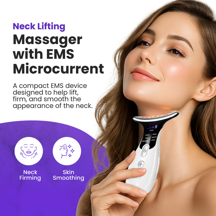 TR13 Face & Neck Lifting Massager – 7-Mode Vibration | Skin Tightening Beauty Device