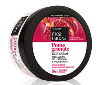 Pomegranate Body Cream Anti-Ageing & Cell Renewal Nourishment