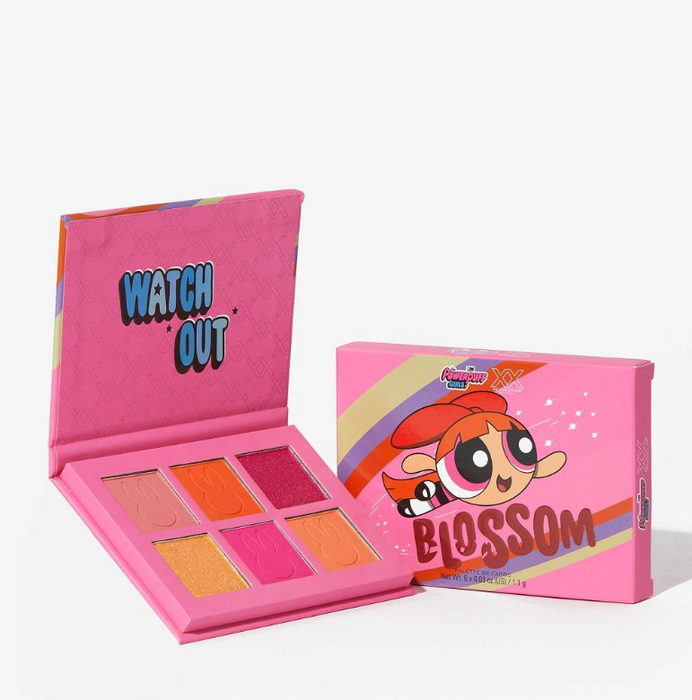 Paleta de sombras Blossom Power de REVXX X Chicas Superpoderosas