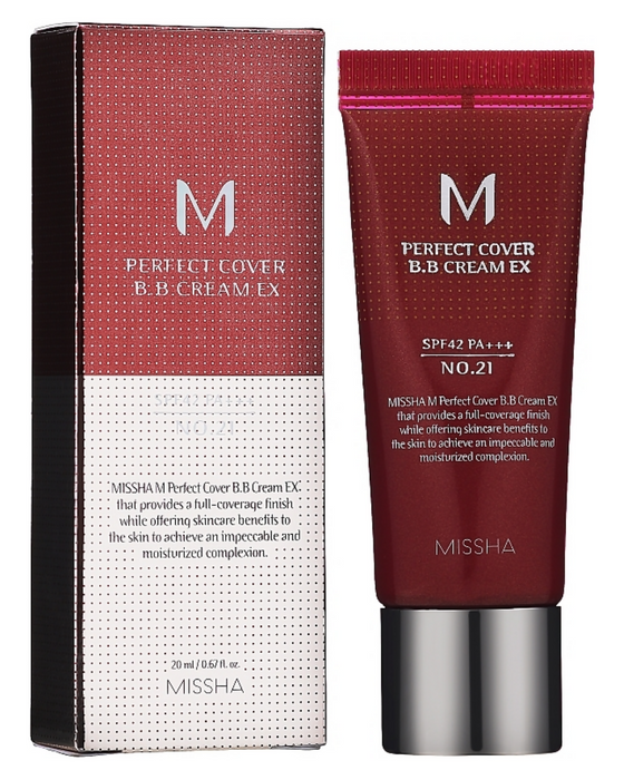 Missha M Perfect Cover Bb Cream Ex Spf42/Pa+++ (50ml) [No.21] - Crema BB multifuncional