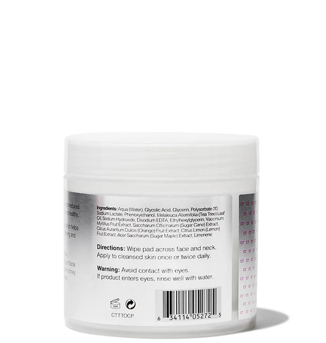 Tea Tree Oil & Glycolic Acid 60 Cleansing Pads