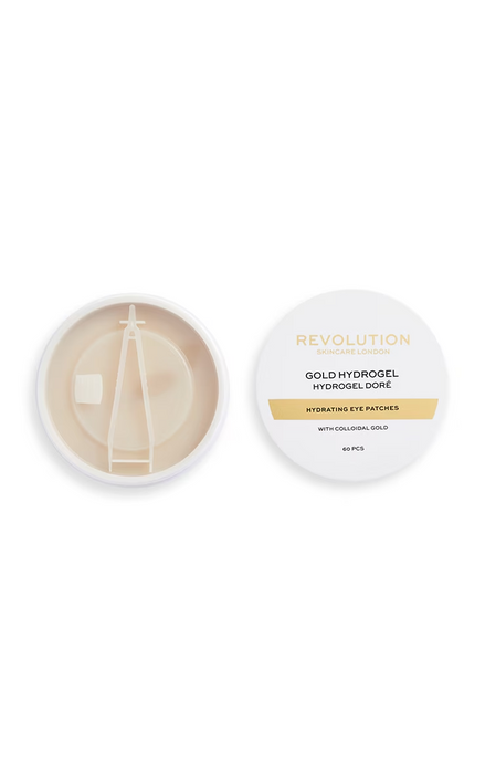 Gold Hydrogel Hydrating Eye Patches with Colloidal Gold