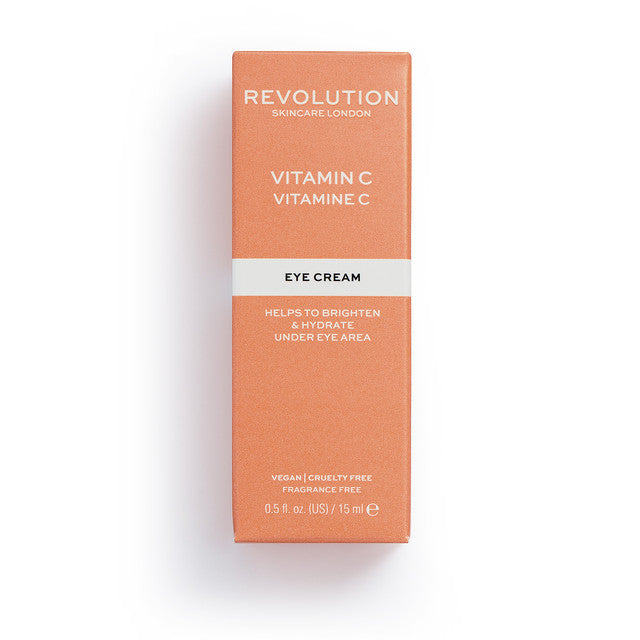 Crema iluminadora para ojos con vitamina C REVSKN