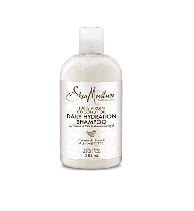 Shea-Moisture-100%-Virgin-Coconut-Oil-Daily-Hydration-Shampoo,-384ml
