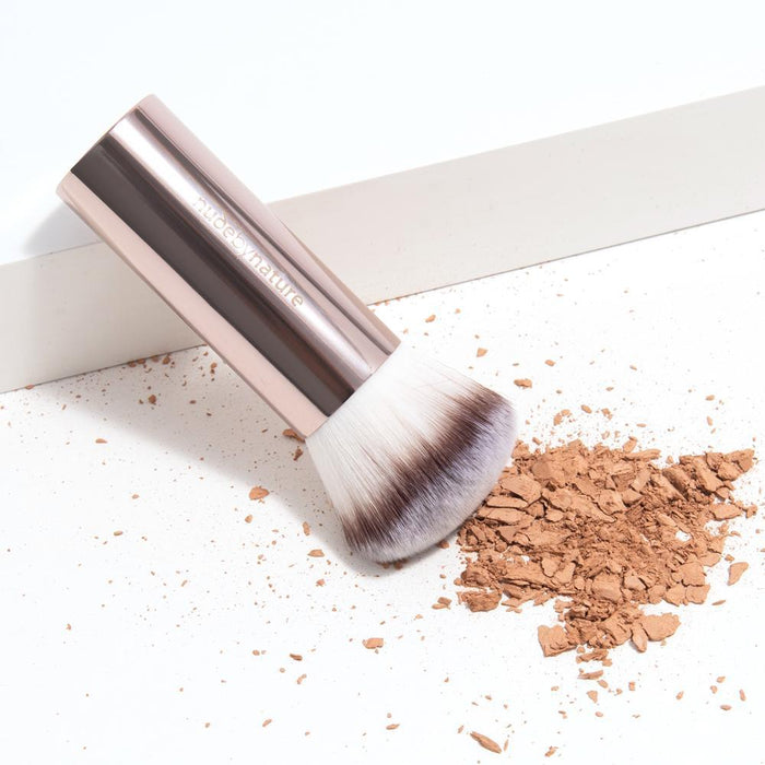 Rose Gold Long Kabuki Brush