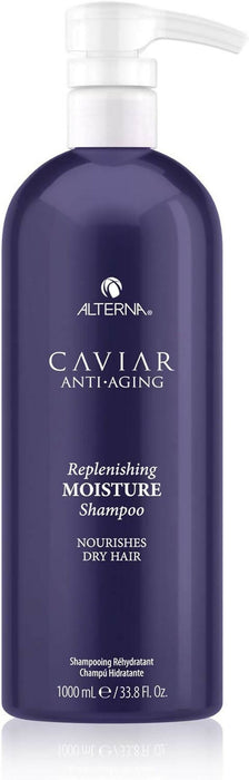 Alterna caviar replenishing moisture shampoo back bar, 2000ml