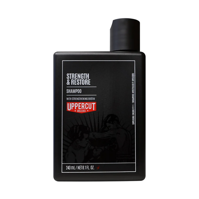 UPPERCUT Wash - Strength & Restore Shampoo 240ml