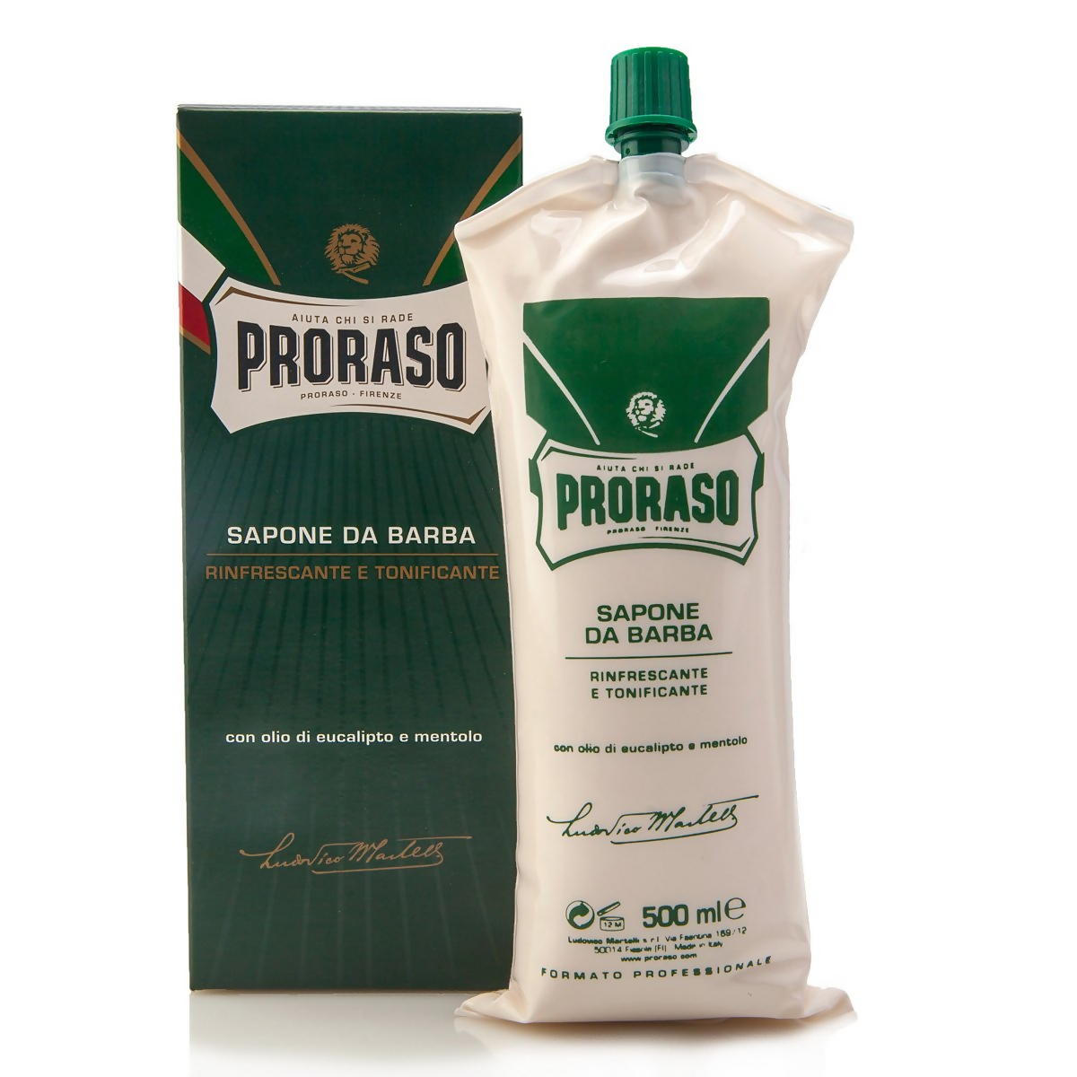 PRORASO Shaving Cream Tube Refresh Eucalyptus — Findyourbrand