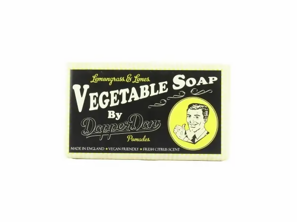 Dapper Dan lemongrass & limes vegetable soap 200g